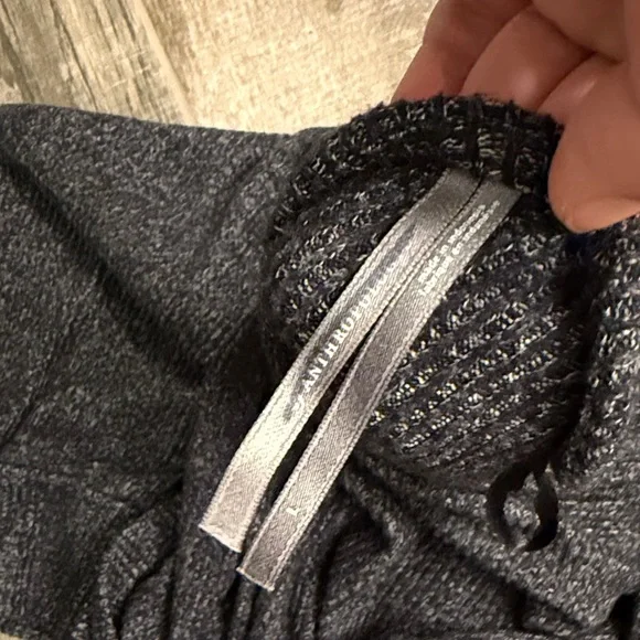 Anthropologie Charcoal V-Neck Sweater - Picture 5 of 5